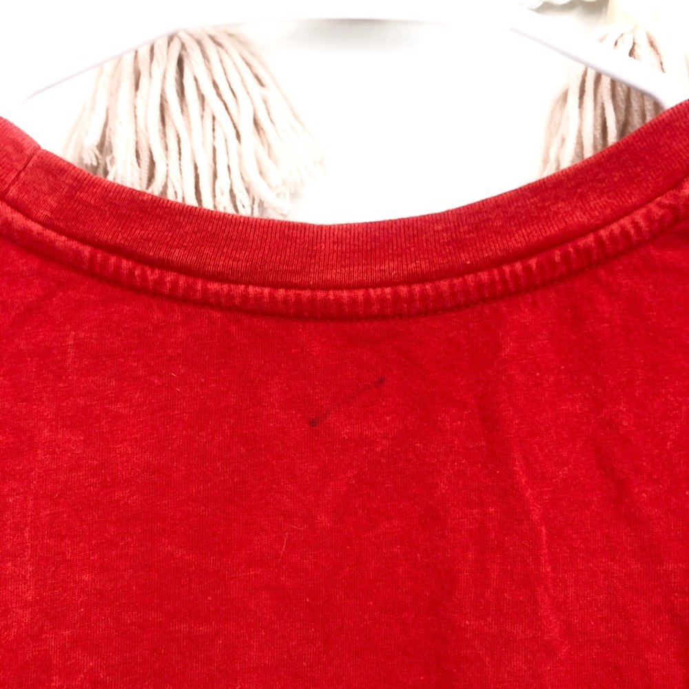Mighty Fine Red NYC Graphic Tee Sz L - Picture 5 of 6
